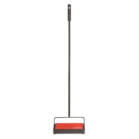 BISSELL Refresh Carpet and Floor Manual Sweeper, 912 in W Cleaning Path, Orange 2483